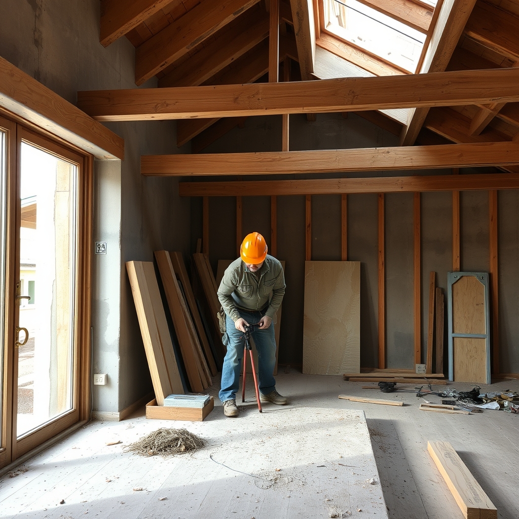Construction de maison (illustration)